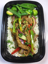 Beef Pepper Fry and Rice Meal