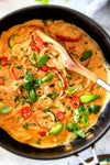 Thai Chicken Curry with Vegetable Fried Rice